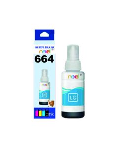 Tinta Refil Compatível Nexel 664 / 673 Ciano Claro T664520 - Nexel 
