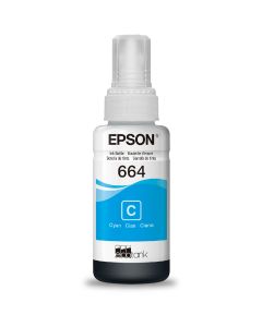 Tinta Refil Epson T664220 Ciano - Epson