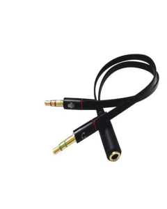Adaptador P3 X 2P2 Preto - MD9
