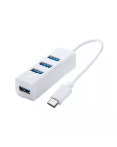 Hub USB-C 4 portas USB 3.0 - X-CELL 