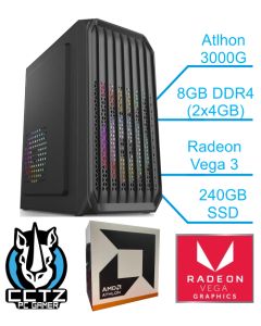 Computador CCTZ GAMER ATLAS - ATLHON 3000G - 8GB - RADEON VEGA 3 - 240GB
