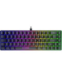 Teclado Gamer 65% Fearless 65 Preto - Fortrek